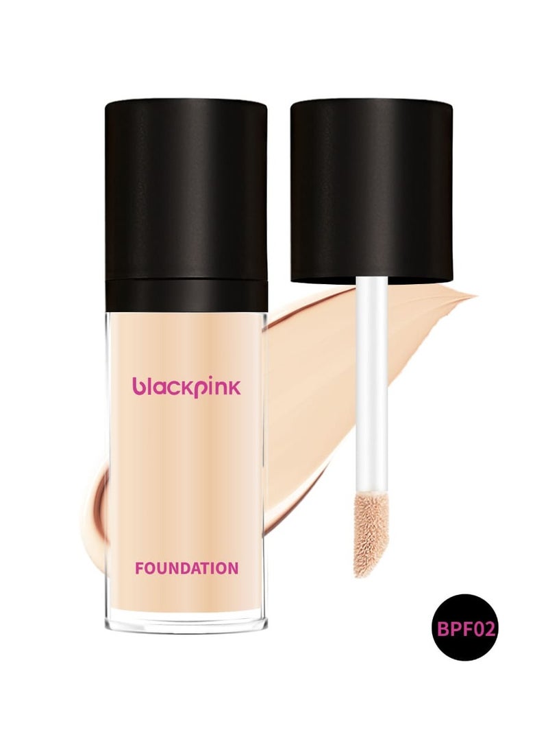 Black Pink - BLACKPINK BPF02 Foundation – Natural, Long-Lasting Coverage - Image 1