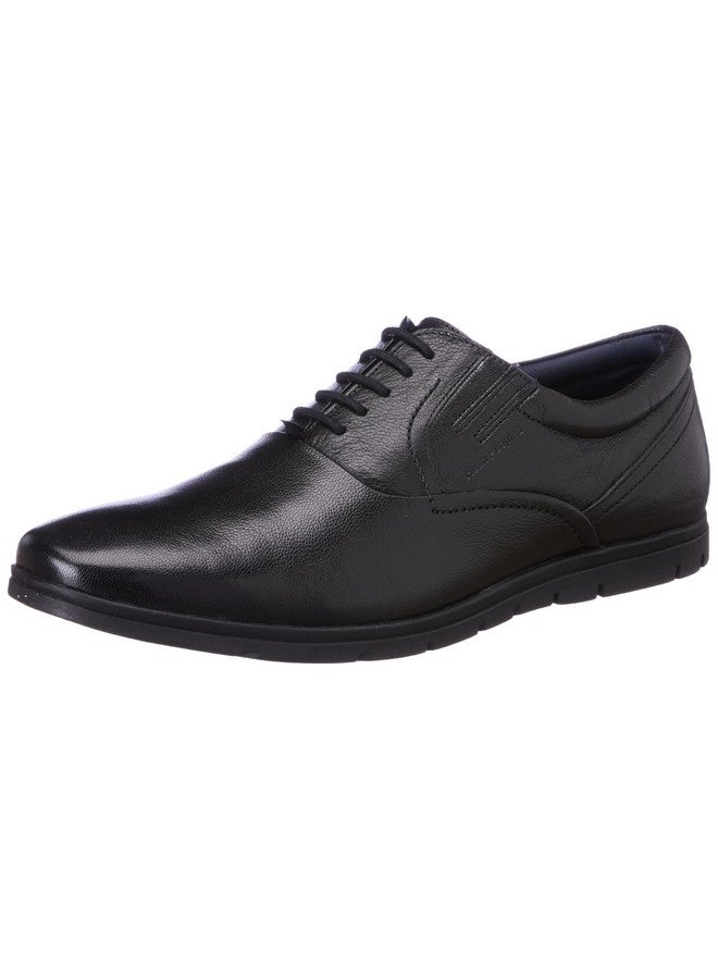 Hush Puppies Men's ERIC Oxford E 23 Formal Shoes (8356000_Black_9 UK) - Image 1