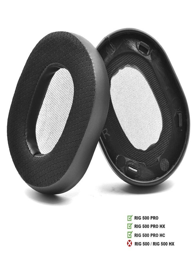 defean RIG 500 Replacement Ear Pads Ear Cushion Earpads Compatible with Plantronics RIG500 PRO / RIG500PRO HX / RIG500 PRO HC Wired Gaming Headset Headphone - Image 2