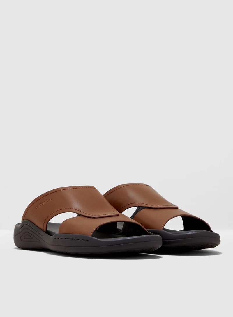 Le Confort Wide Strap Sandals