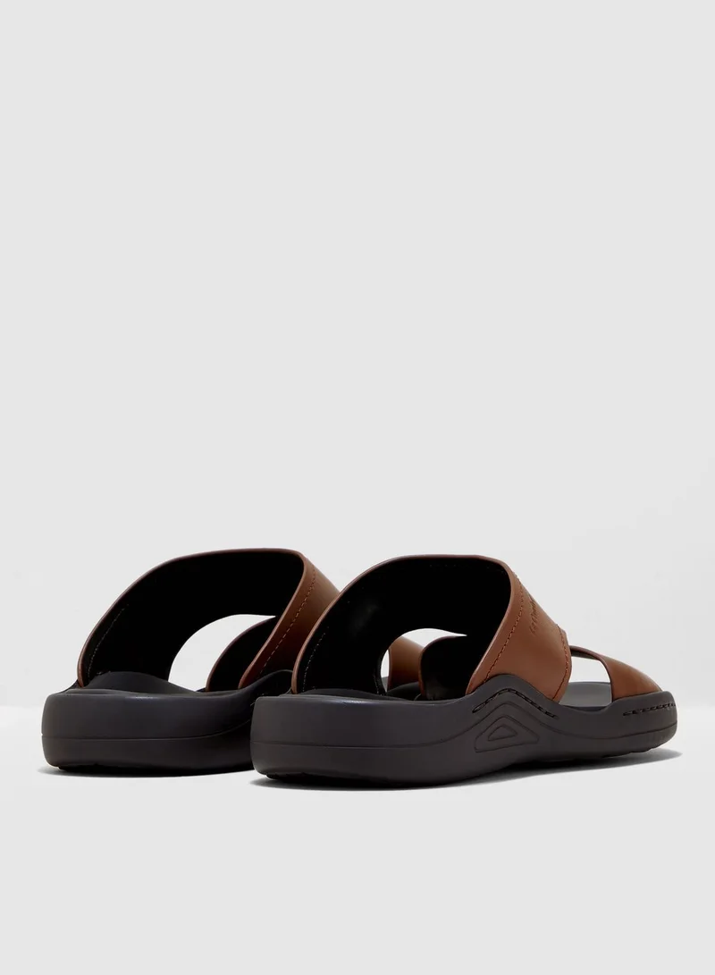 Le Confort Wide Strap Sandals