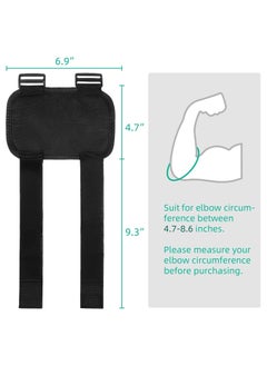 SYOSI Elbow Golf Swing Training Aid, Golf Practicing Posture Corrector Golf Swing Improvement Elbow Positioning Aid Golf Training Tool Golf Posture Training Adjustable Swing Trainer for Unisex Golfers  - Image 3