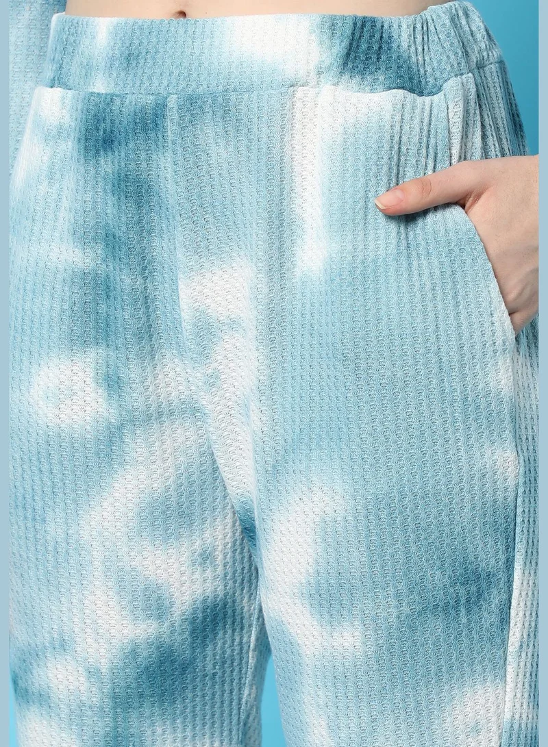 Campus Sutra Women’s Tie-Dye Co-ords Regular Fit For Casual Wear