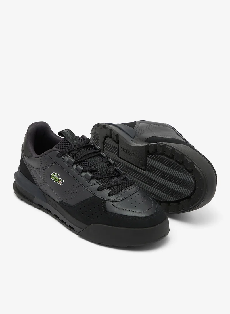 Lacoste OFF BLK/BLK Slam Shot Low Top Court Sneakers for Men | Best Price UAE