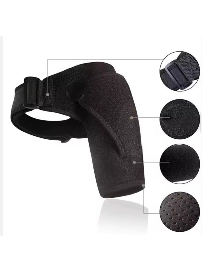 دعامة كتف قابلة للتعديل لدعم المفصل وتخفيف الألم – مضادة للانزلاق ومناسبة للرياضة - Image 3