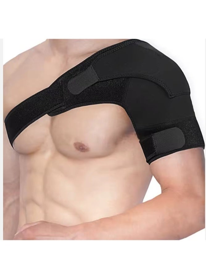 دعامة كتف قابلة للتعديل لدعم المفصل وتخفيف الألم – مضادة للانزلاق ومناسبة للرياضة - Image 1