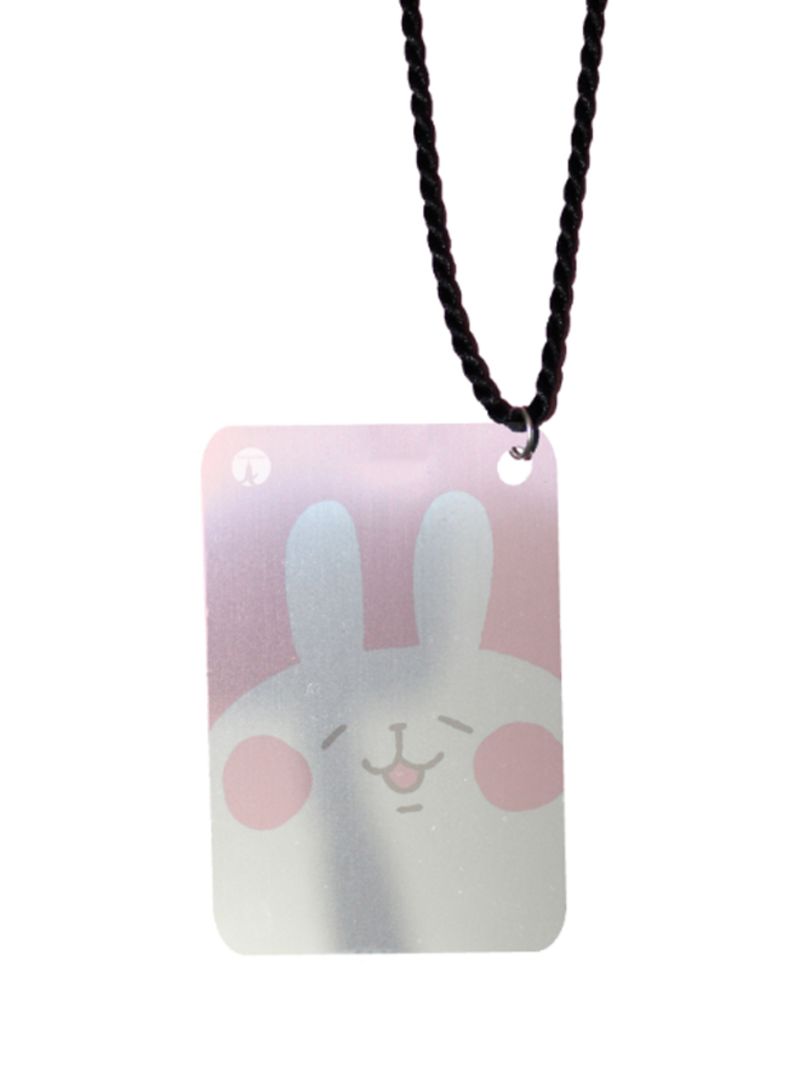 RKN Rabbit Printed Car Mirror Pendant - Image 1