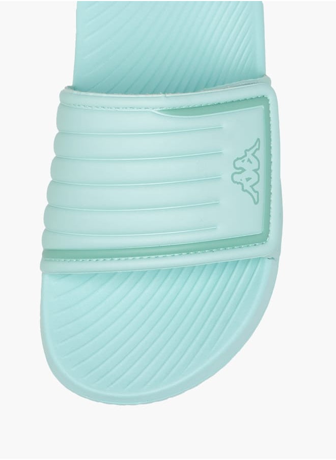 Kappa Girl's Textured Slides with Hook and Loop Closure  - Image 3