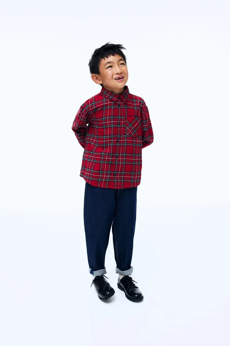 H&M Cotton flannel shirt