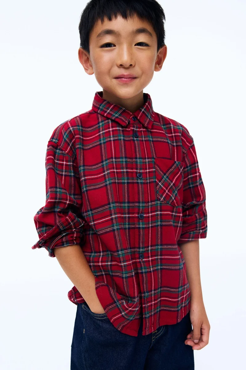 H&M Cotton flannel shirt