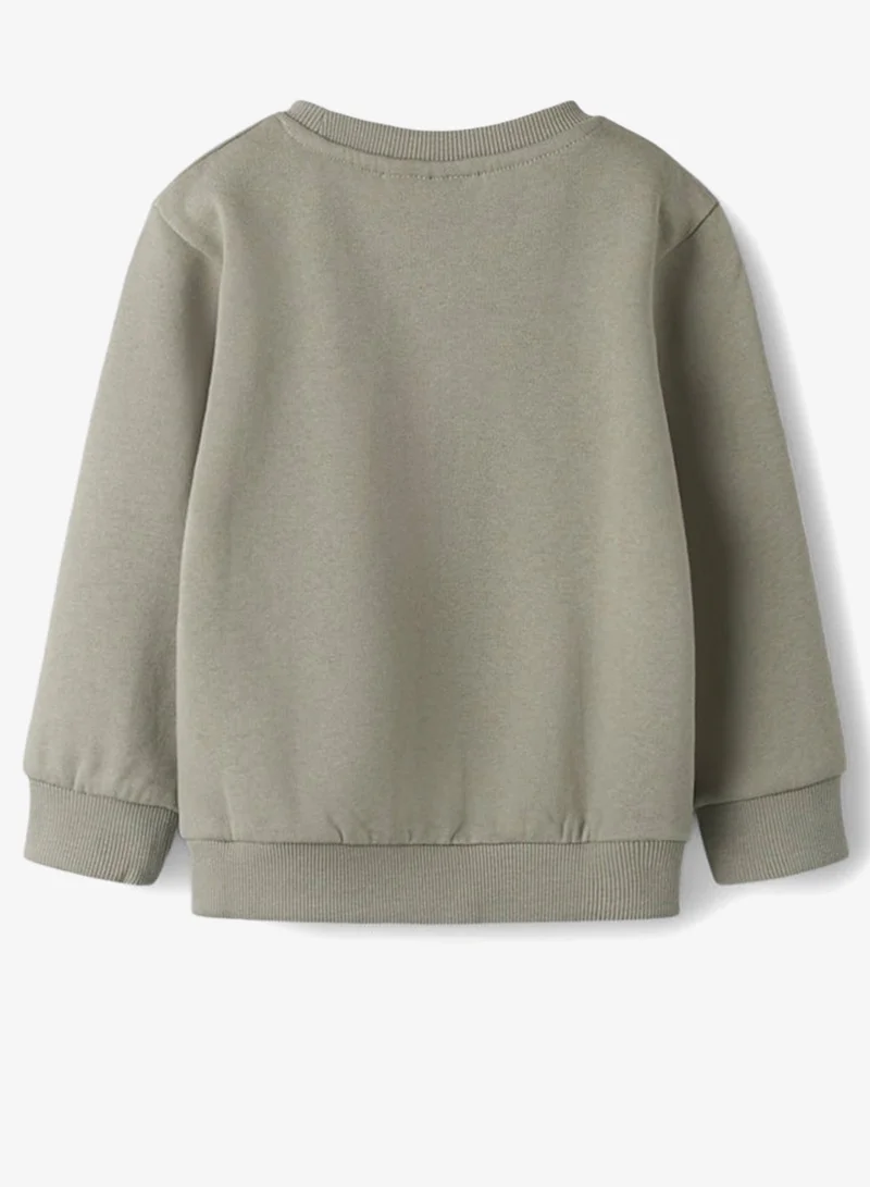 Name It Shadow Excavator Kids Graphic Crew Neck Sweatshirt for Men | Best Price UAE