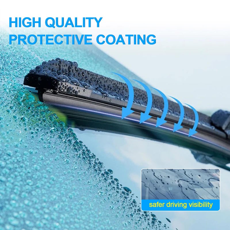 CJPPPZIWÂ® Windshield Wipers -24"+19" Replacement for 1990-2002 Honda Accord/2002-2006 Toyota Camry/2004-2008 Toyota Solara,OEM Quality Premium All-Season Wiper Blades (Set of 2) - Image 3