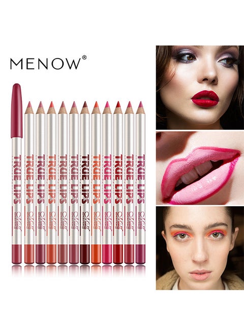 Lip Liner Pencil Lot Waterproof Long Lasting Matte Lipstick Lip Pen Makeup Lipstick Pencil Beauty Lips Kit 12 Pcs Set