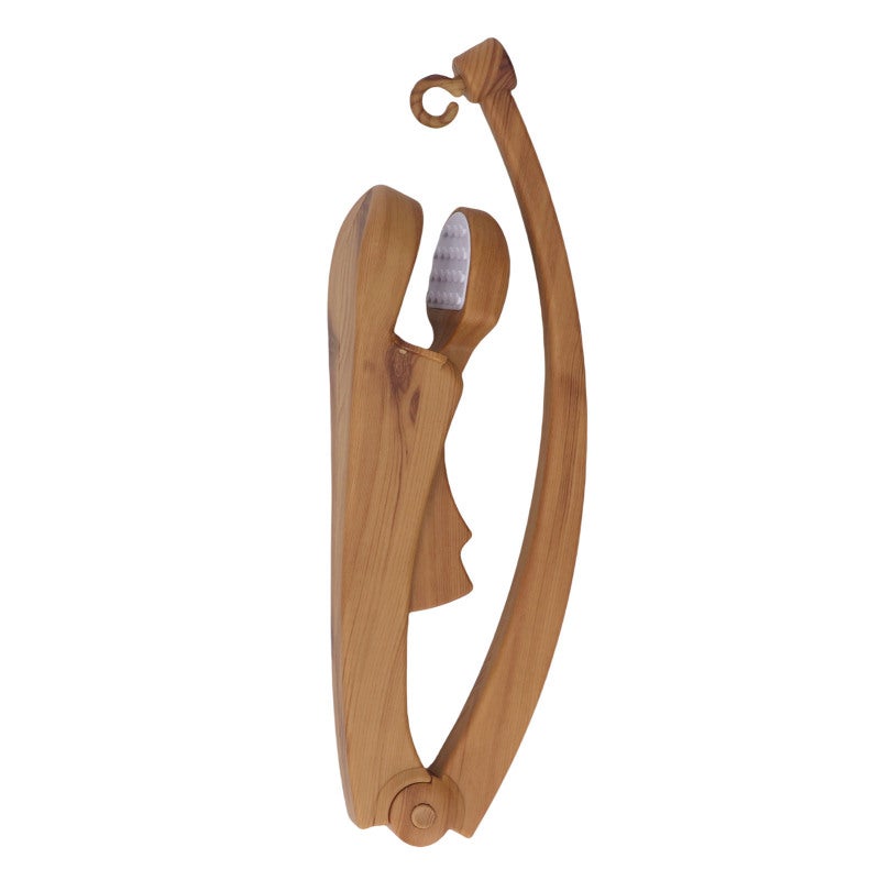 Baby Mobile Holder: Plastic Wood Grain, Non Slip Secure Grip - Easy Installation, Versatile Nursery Accessory for Crib Mobiles, DIY Projects and New Parents - Image 1