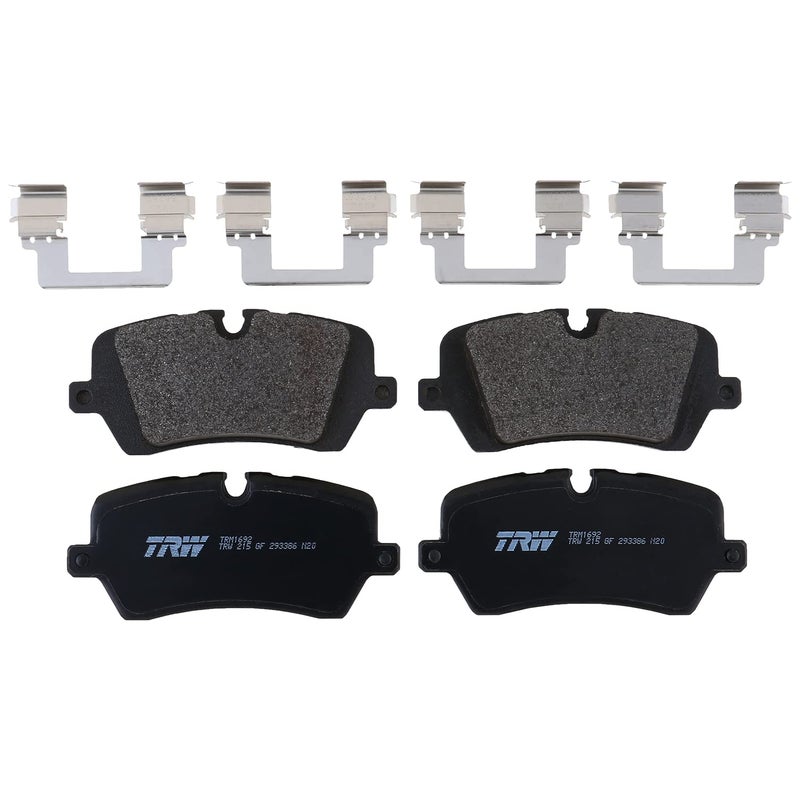 مجموعة وسادات فرامل قرص TRW Pro TRM1692 لسيارة لاند روفر رينج روفر سبورت 2014-2021 الخلفية وتطبيقات أخرى