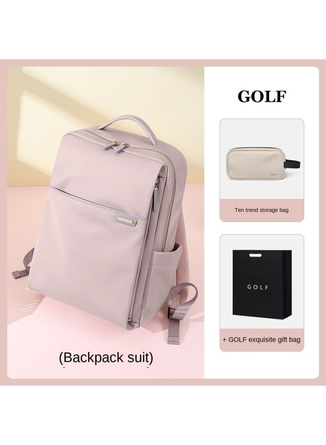 Golf Inch Laptop Backpack For Women And Men, Casual Set, Short Trip Travel Backpack, College Student Bookbag - Image 2