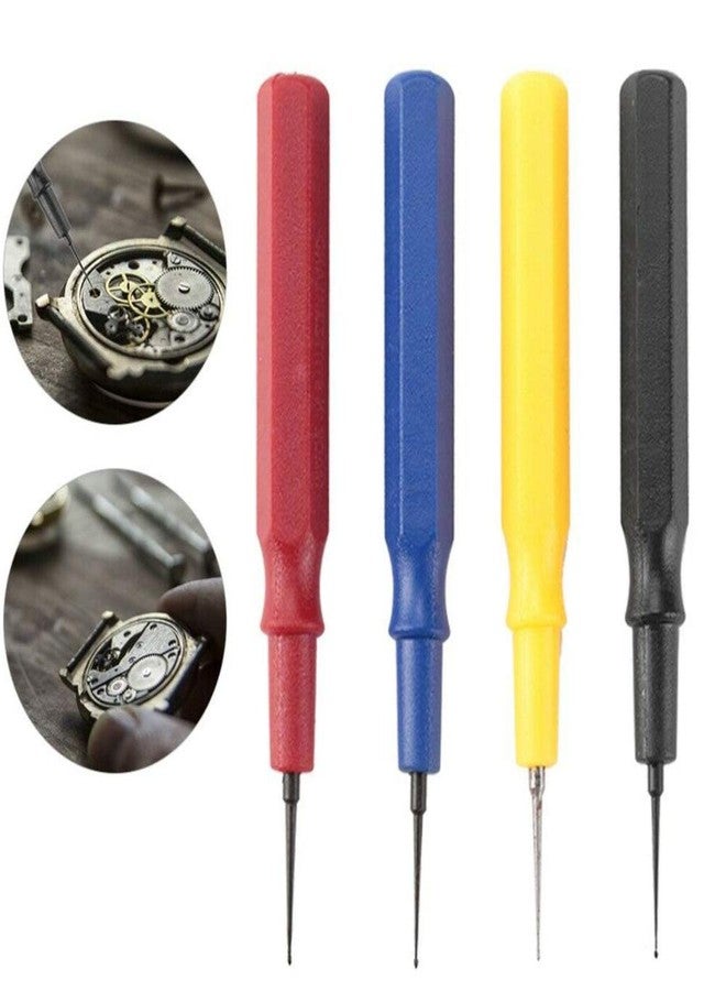 Acxico 1Set Watch Repair Tool Kit 4 Different Size Oiler Pen Needle With 1 Oil Cup For Watchmaker Watches Clocks Repair - Image 3