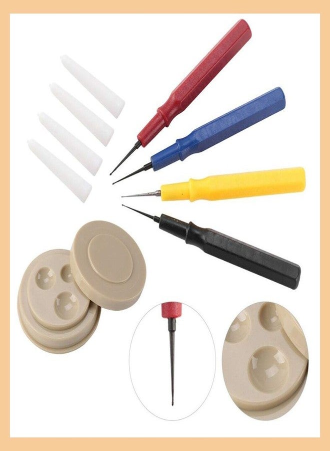 Acxico 1Set Watch Repair Tool Kit 4 Different Size Oiler Pen Needle With 1 Oil Cup For Watchmaker Watches Clocks Repair - Image 5
