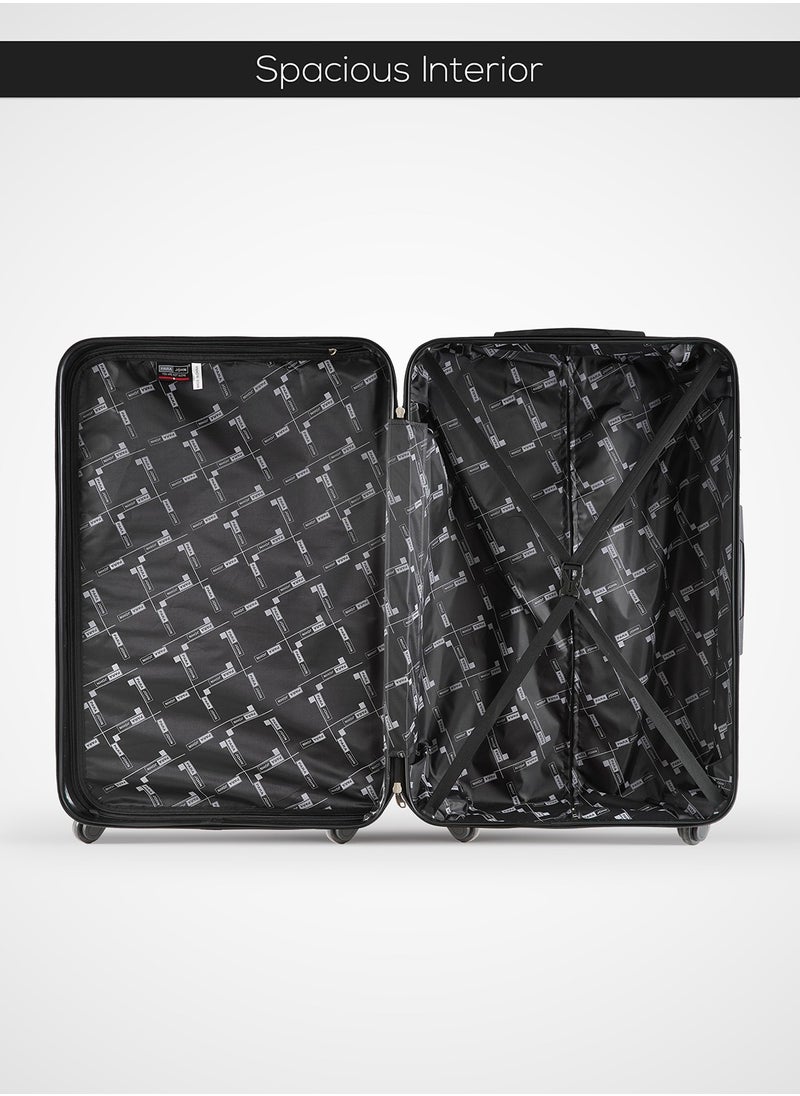 PARAJOHN - Alpha ABS Hardside Spinner Luggage Trolley Set Navy 20/28 Inch - Image 1