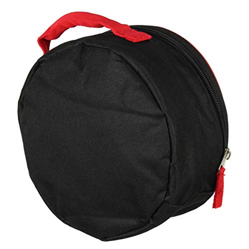 Bioworld Marvel Captain America Shield Shiny Optical Illusion Insulated Lunch Box Bag Tote 8" - Image 2