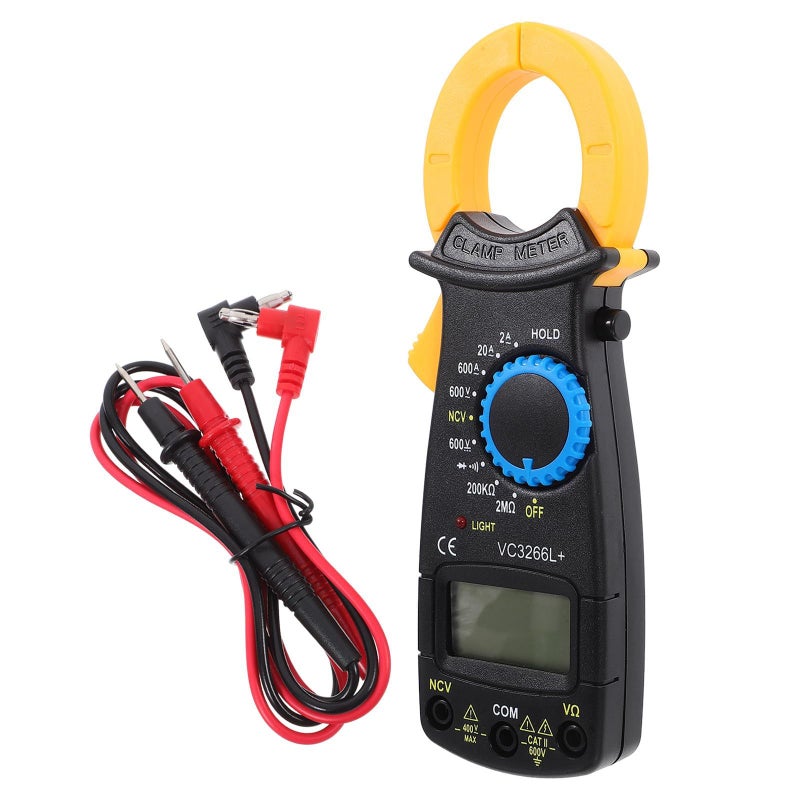 Clamp Multimeter 3266L Plus Digital AC DC Current Tester Voltage Resistance Handheld Ammeter Ohmmeter Electrical Measurement Tool Household Industrial - Image 2