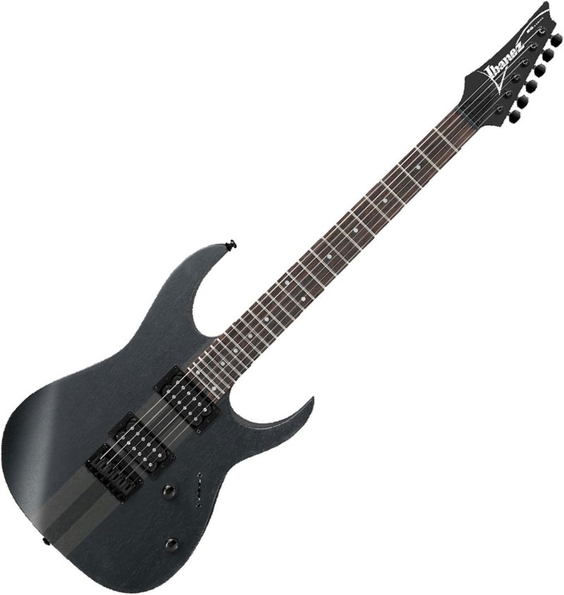 غيتار كهربائي من نوع Ibanez Standard RGRT421-WK باللون الأسود الباهت