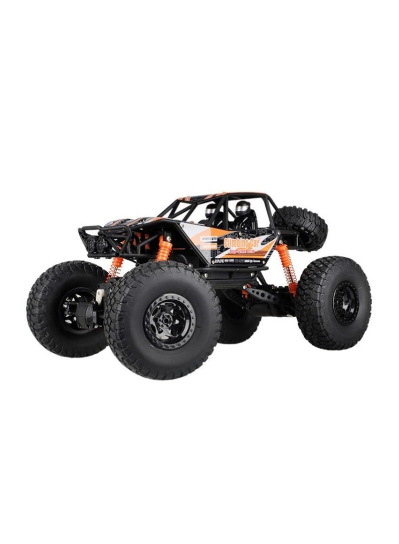 Large High Speed Four-wheel Climbing Vehicle Model Bigfoot Monster Off-road Remote Control Racing Toy Durable orange - Image 1
