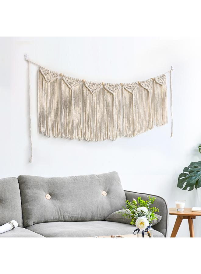 Bluejw Bohemian Woven Tapestry Background Curtain Tassel Wall Hanging Room Decoration Nordic Style Homestay Tapestry - Image 3