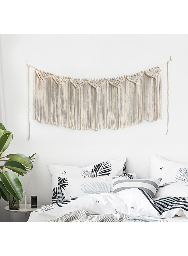 Bluejw Bohemian Woven Tapestry Background Curtain Tassel Wall Hanging Room Decoration Nordic Style Homestay Tapestry - Image 4