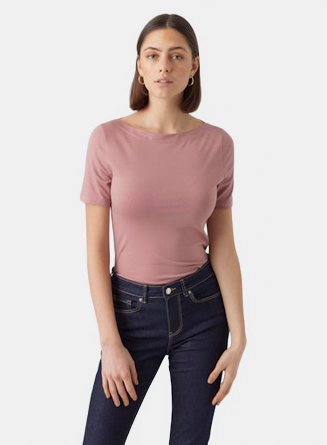 VERO MODA VERO MODA Womens Panda Modal Shortsleeve Top  - Image 2