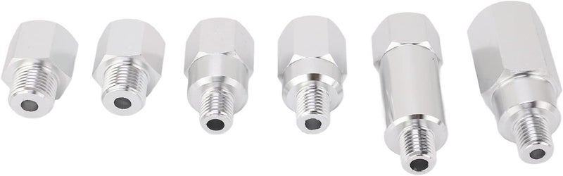OUKA LS Engine Swap Bracket Set, 6PCs Adapters Engine Oil Coolant Sensor Gauge Adapter 551156 Strong Construction Durable Precise Match OEM Standard for LS Engines - Image 4