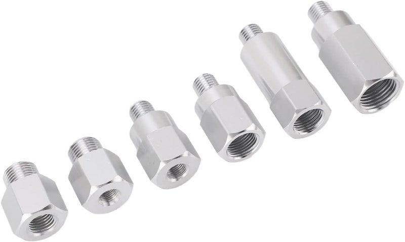 OUKA LS Engine Swap Bracket Set, 6PCs Adapters Engine Oil Coolant Sensor Gauge Adapter 551156 Strong Construction Durable Precise Match OEM Standard for LS Engines - Image 2