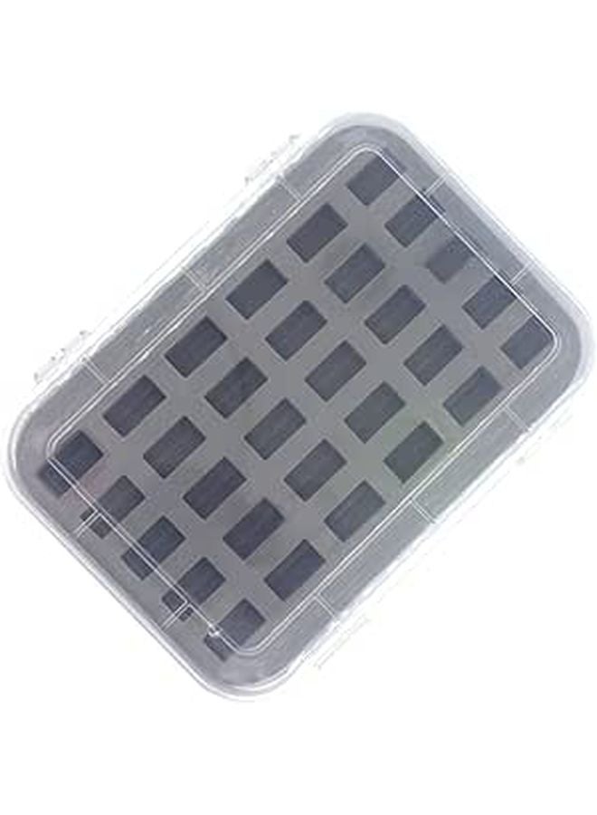 Compact Plastic Bobbin Storage Box Organizer Case Portable for Sewing Machine Thread - Image 1