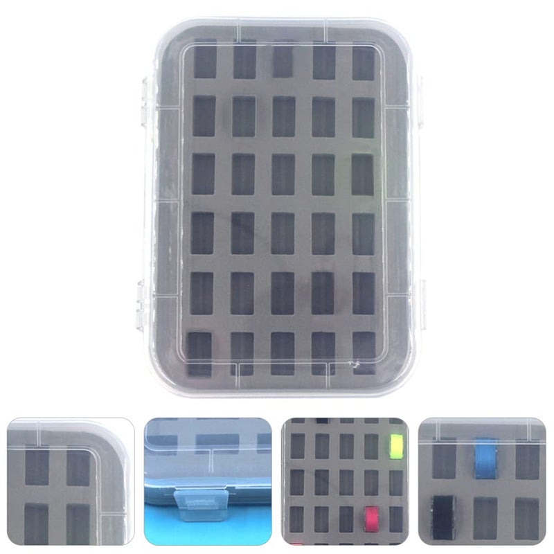 Compact Plastic Bobbin Storage Box Organizer Case Portable for Sewing Machine Thread - Image 4