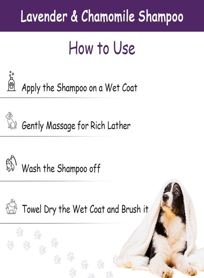 Bones n Paws Shielding Therapy (Tick n Flea Control) | Anti-Microbial & pH Balanced Dog Shampoo 50 ml | Natural Moisturizing Shampoo to Maintain Overall Skin Health (Pack of 1, levender) - Image 5