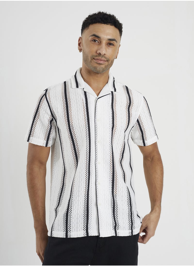 BRAVE SOUL Reverse Collar Casual Shirt  - Image 1