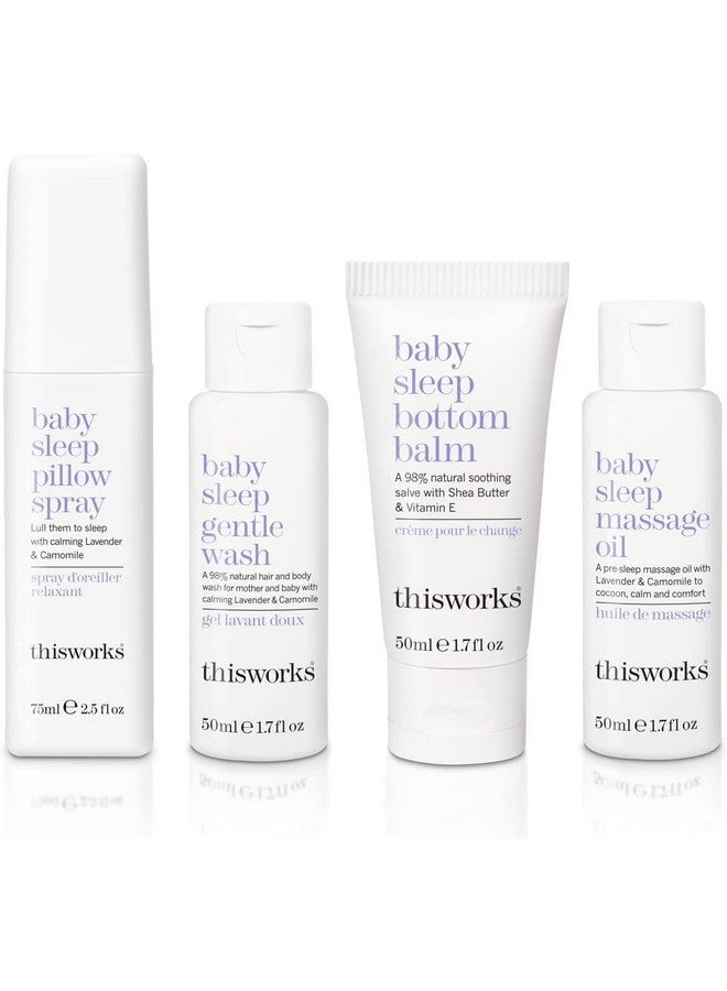 thisworks Baby Sleep Bedtime Ritual Gift Set, A Natural Sleep Range for Babies and Children, 1 Set - Image 2