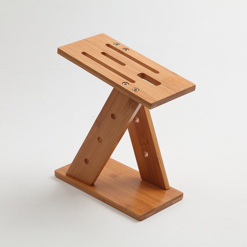 2pcs Block Storage Rack Shelf Organizer Z-shape Display Stand - Image 3