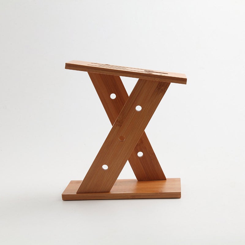 2pcs Block Storage Rack Shelf Organizer Z-shape Display Stand - Image 4