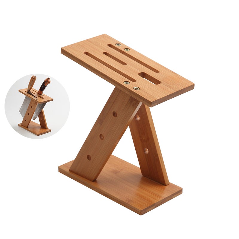 2pcs Block Storage Rack Shelf Organizer Z-shape Display Stand - Image 5