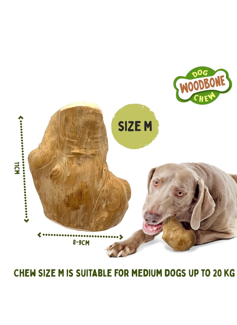 wood Coffee Tree Root Dog Chew for Medium Dogs Natural Wood Dental Chewing Toy Size M  - Image 2