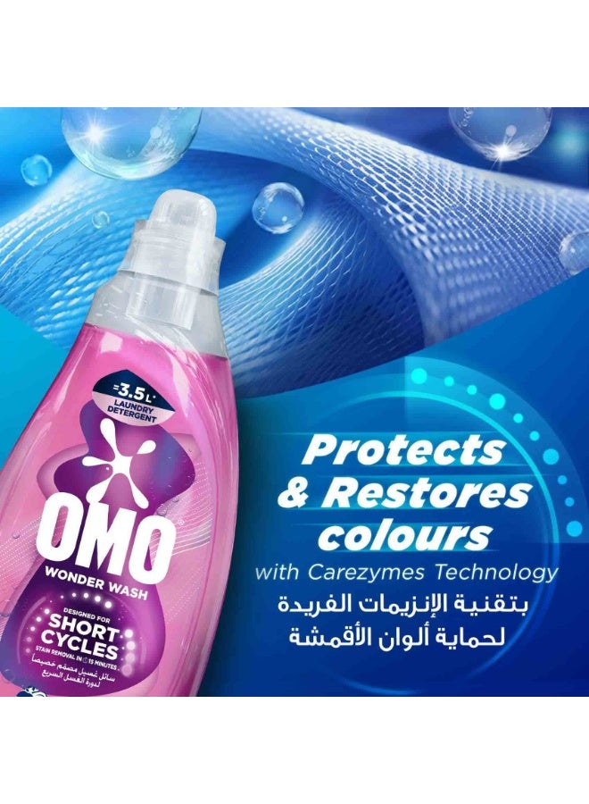 Omo Wonder Wash Liquid Laundry Detergent Ultra Care 1.4 L - Image 3