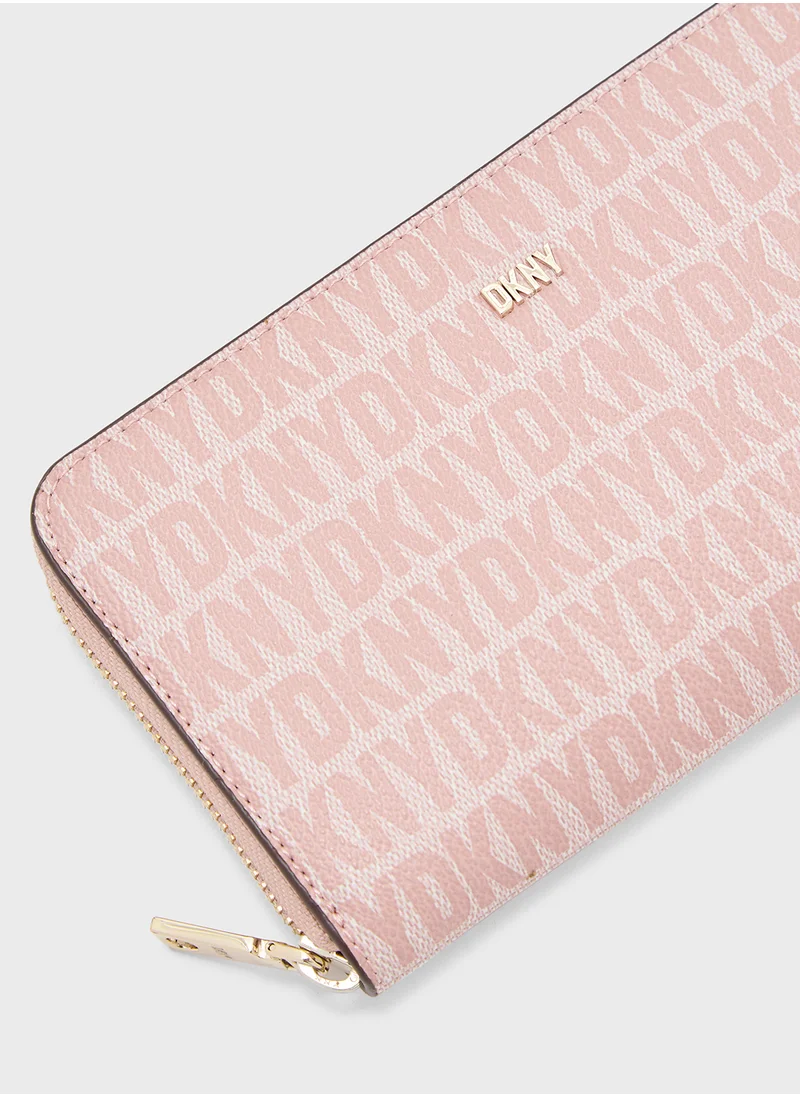 DKNY Perri Long Zip Around Wallet Wallets Bags