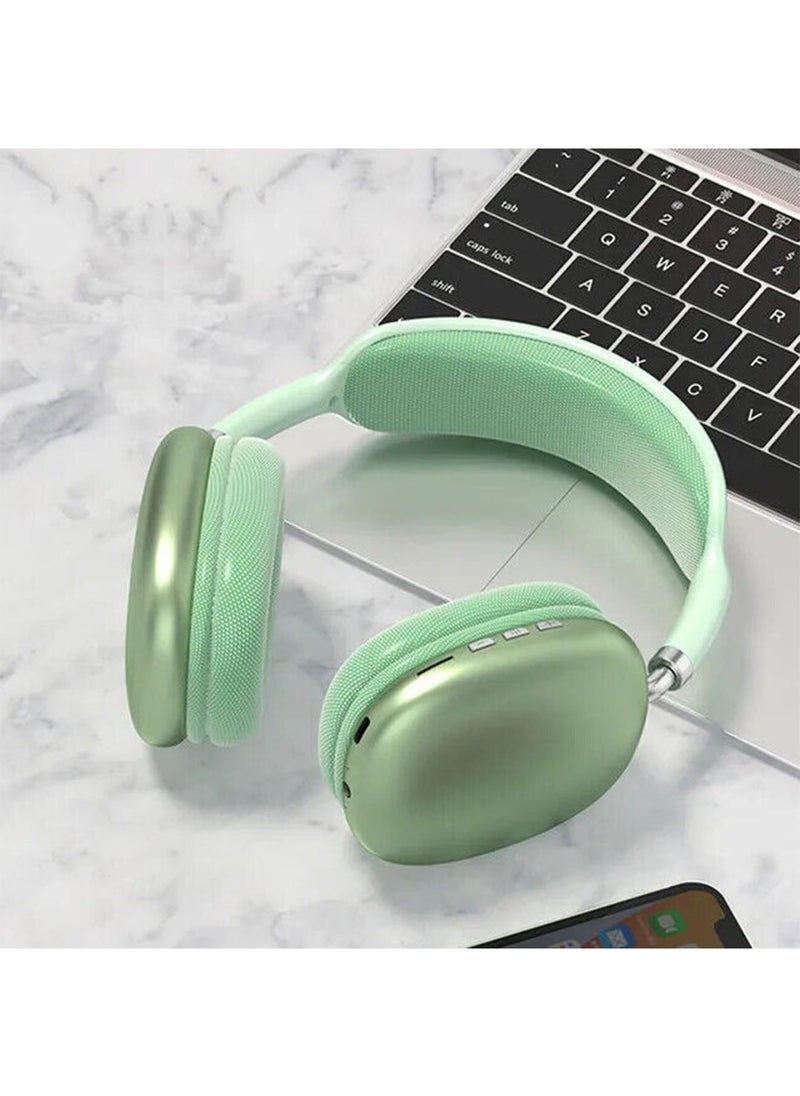 NAFEH - P9 Wireless Bluetooth Headphones Noise Cancelling Stereo Sound Gaming Over ear compitable with all blutooth devices - Image 1