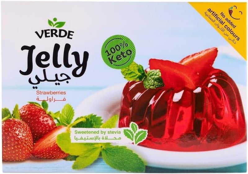 Keto Sugar Free Jelly Sweetened with Stevia - 20g
