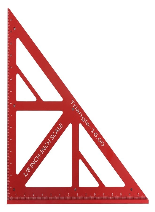 Kadimendium Woodworking Triangle Ruler Multifunctional Aluminum Alloy Square Protractor Framing Triangle Gauge Layout Measuring Tool for Carpentry - Image 5