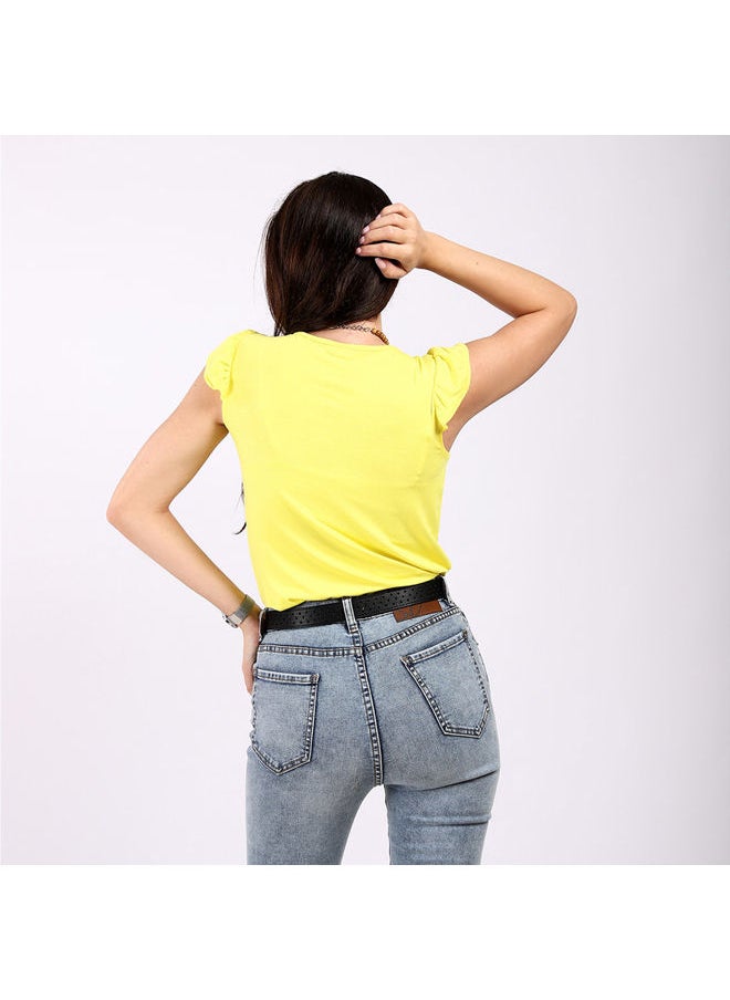 ESLA Japonais Printed Top Yellow - pzsku/Z9B57D3E031ED8533B2E0Z/45/_/1692626687/964a98fa-964f-44aa-b1b3-eb58a46aead1