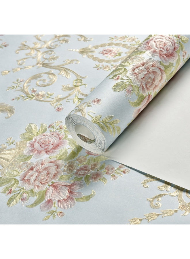 Anna 0.53*1m 3D Anti-Soil Bedroom Wall Art Decor Sticker - Image 1