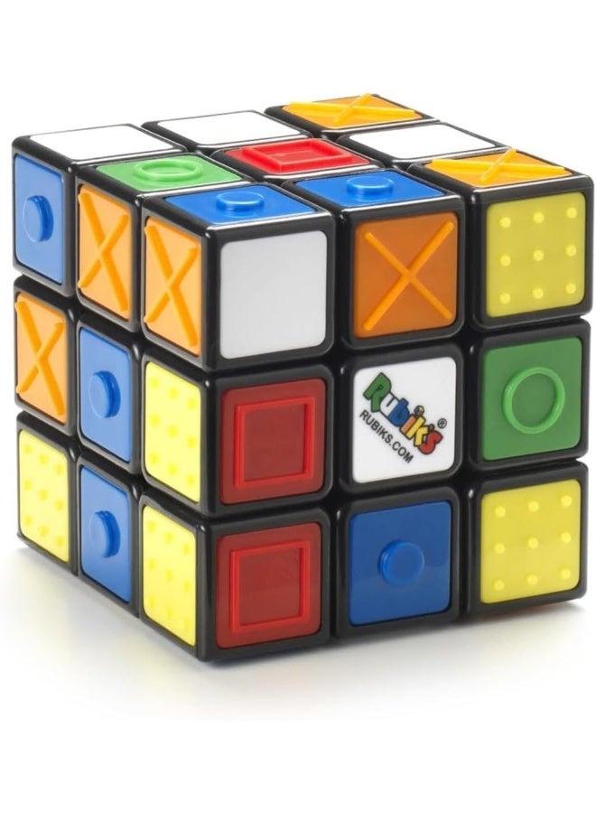 Rubik's Cube Sensory Cube, Classic Brain Teaser Fidget Toy, for Adults and Kids Ages 7+ Rubik's 6065556 - Image 1