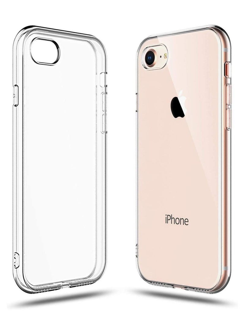 Apple iPhone 8 Case Silicon Clear Cover - Image 1